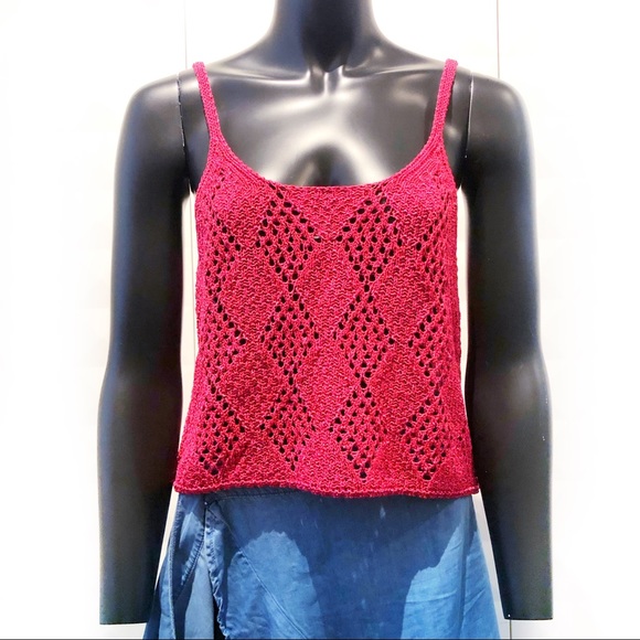 Free People Glisten Crochet Tank - Picture 4 of 9